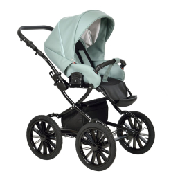 Коляска 2 в 1 Indigo BROCO Eco Plus 14, 04 (шалфей кожа)