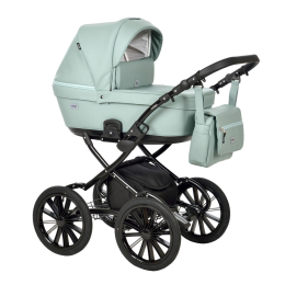 Коляска 2 в 1 Indigo BROCO Eco Plus 14, 04 (шалфей кожа)