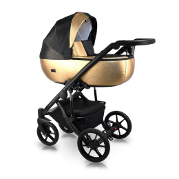 Коляска 2 в 1 Bexa AIR PRO al 16 (золотой+черный)