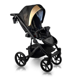 Коляска 2 в 1 Bexa AIR PRO al 16 (золотой+черный)