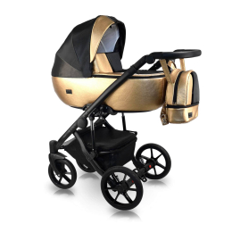 Коляска 2 в 1 Bexa AIR PRO al 16 (золотой+черный)