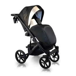 Коляска 2 в 1 Bexa AIR PRO al 17 (св.бежевый+черный)
