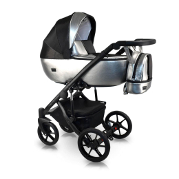 Коляска 2 в 1 Bexa AIR PRO al 18 (св.серый+черный)