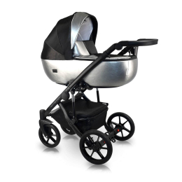 Коляска 2 в 1 Bexa AIR PRO al 18 (св.серый+черный)