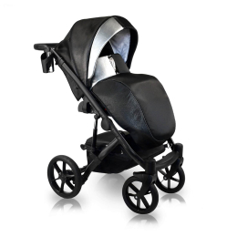 Коляска 2 в 1 Bexa AIR PRO al 18 (св.серый+черный)