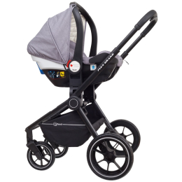 Коляска 3 в 1 Rant Flex Grand PU Mercury Grey