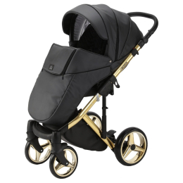 Коляска 3 в 1 Adamex Chantal SE DeLuxe C-110 (100% эко-кожа) 