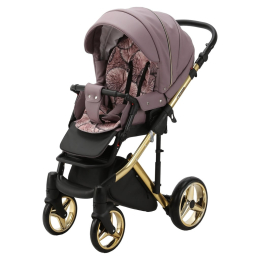 Коляска 3 в 1 Adamex Chantal SE DeLuxe C-115 (100% эко-кожа) 