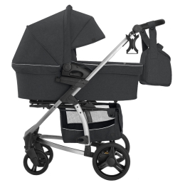 Коляска 2 в 1 Carrello Vista CRL-6501/1 Serious Grey (графитовый)