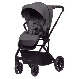 Коляска 3 в 1 Carrello Alfa Falcon, CRL-6508, Grey (Темно-серый) 