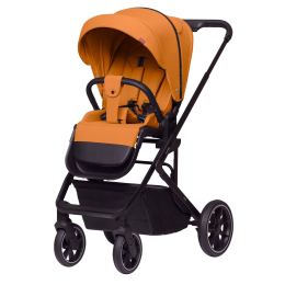 Коляска 3 в 1 Carrello Alfa, CRL-6508, Sunrise Orange (Оранжевый) 