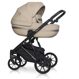 Коляска 3 в 1 Riko Basic Delta Ecco, 11 Camel (песочный)