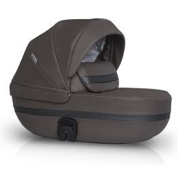 Коляска 2 в 1 Riko Basic Delta Ecco, 12 Mocco (темно-коричневый)