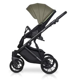 Коляска 2 в 1 Riko Basic Delta Ecco, 13 Olive (оливковый)