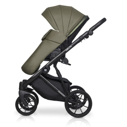 Коляска 3 в 1 Riko Basic Delta Ecco, 13 Olive (оливковый)