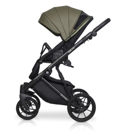 Коляска 3 в 1 Riko Basic Delta Ecco, 13 Olive (оливковый)