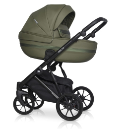 Коляска 3 в 1 Riko Basic Delta Ecco, 13 Olive (оливковый)