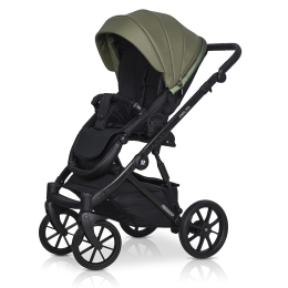 Коляска 3 в 1 Riko Basic Delta Ecco, 13 Olive (оливковый)