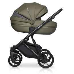 Коляска 3 в 1 Riko Basic Delta Ecco, 13 Olive (оливковый)