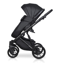 Коляска 2 в 1 Riko Basic Delta Ecco, 15 Black (черный)