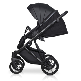 Коляска 2 в 1 Riko Basic Delta Ecco, 15 Black (черный)