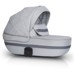 Коляска 3 в 1 Riko Basic Delta, 01 Grey Fox (серый) 
