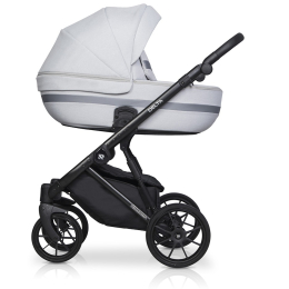 Коляска 3 в 1 Riko Basic Delta, 01 Grey Fox (серый) 