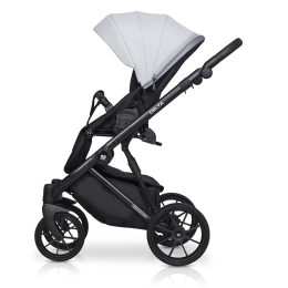 Коляска 3 в 1 Riko Basic Delta, 01 Grey Fox (серый) 