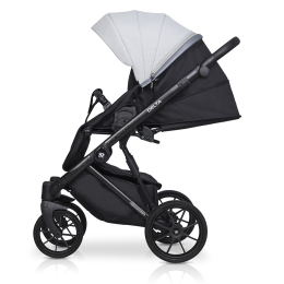 Коляска 3 в 1 Riko Basic Delta, 01 Grey Fox (серый) 