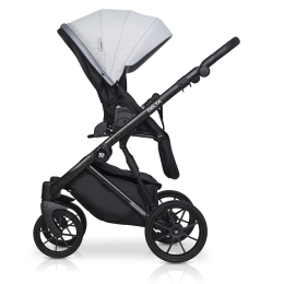 Коляска 3 в 1 Riko Basic Delta, 01 Grey Fox (серый) 