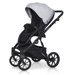 Коляска 3 в 1 Riko Basic Delta, 01 Grey Fox (серый) 