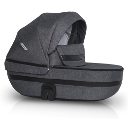Коляска 2 в 1 Riko Basic Delta, 05 Carbon (Темно-серый) 