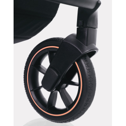 Коляска 2 в 1 Mowbaby Zoom PU, RA086 Gold Black (Черный)