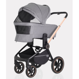 Коляска 2 в 1 Mowbaby Zoom PU, RA086 Gold Beige (Бежевый)