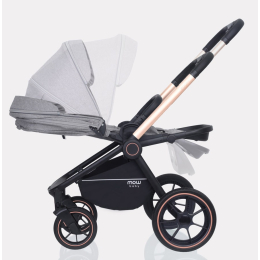 Коляска 3 в 1 Mowbaby Zoom PU, RA087 Gold Beige (Бежевый)