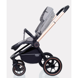 Коляска 3 в 1 Mowbaby Zoom PU, RA087 Gold Beige (Бежевый)