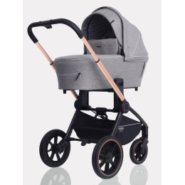 Коляска 3 в 1 Mowbaby Zoom PU, RA087 Gold Beige (Бежевый)
