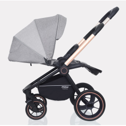 Коляска 3 в 1 Mowbaby Zoom PU, RA087 Gold Beige (Бежевый)