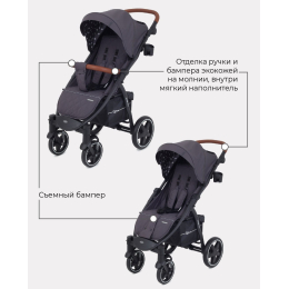 Прогулочная коляска Rant Alpine Star, RA450 Moon Grey