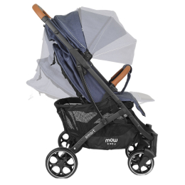 Прогулочная коляска Mowbaby Smart, MB101 Blue (Синий)