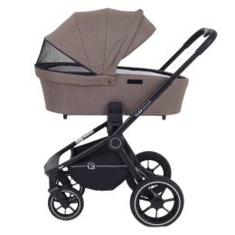Коляска 2 в 1 Rant Flex Grand PU 2022, RA072 Cacao Brown (Коричневый)