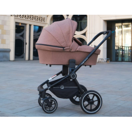 Коляска 2 в 1 Rant Flex Grand PU 2022, RA072 Cacao Brown (Коричневый)