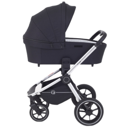 Коляска 3 в 1 Rant Flex Grand PU 2022, RA072 Midnight Black (Черный)