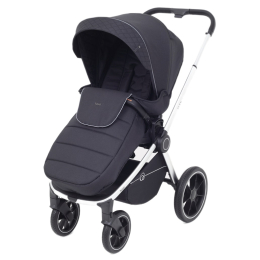 Коляска 3 в 1 Rant Flex Grand PU 2022, RA072 Midnight Black (Черный)