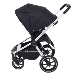 Коляска 3 в 1 Rant Flex Grand PU 2022, RA072 Midnight Black (Черный)