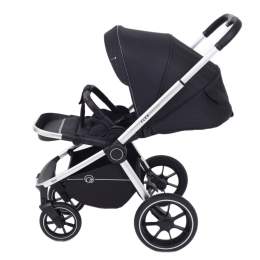 Коляска 3 в 1 Rant Flex Grand PU 2022, RA072 Midnight Black (Черный)