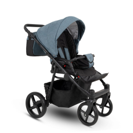 Коляска 3 в 1 Camarelo Navo, WNV-08, темно-бирюзовый