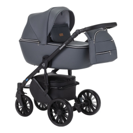 Коляска 2 в 1 Delorean Smart, 02 Grey (Серый) 