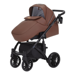 Коляска 2 в 1 Delorean Smart, 05 Coffee (Коричневый) 