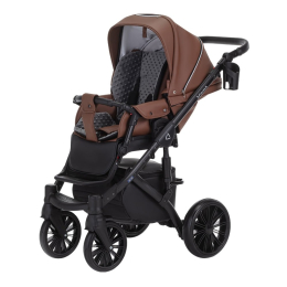 Коляска 2 в 1 Delorean Smart, 05 Coffee (Коричневый) 